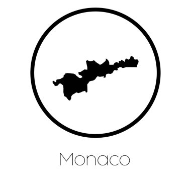 Ülke, Monako Haritası