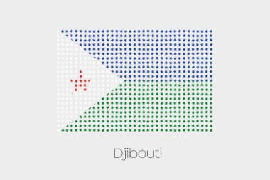 Cibuti bayrağı resmi