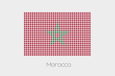 Fas bir bayrak çizimi