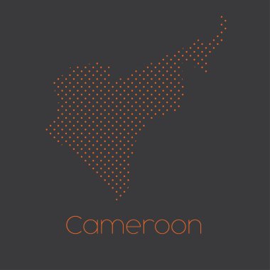 Kamerun ülke Haritası