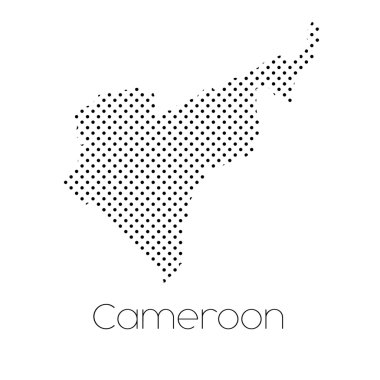 Kamerun ülke Haritası