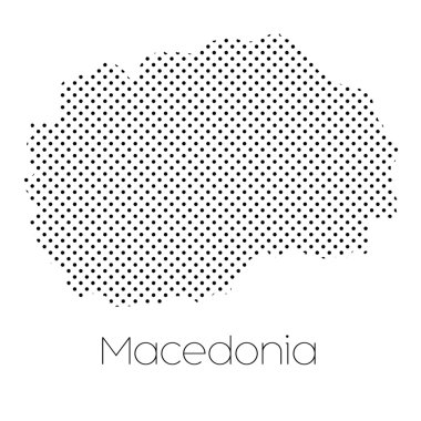 Ülke Makedonya Haritası