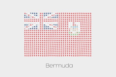 Bermuda bir bayrak çizimi