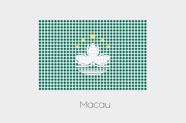 Macau bir bayrak çizimi