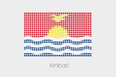 Kiribati bir bayrak çizimi
