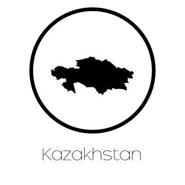 Ülke, Kazakistan Haritası