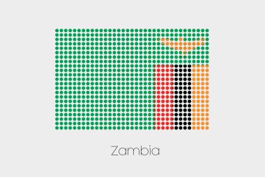 Zambiya bayrağı resmi