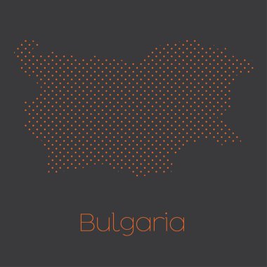 Bulgaristan ülke Haritası