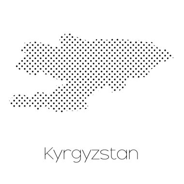 Ülke Kırgızistan Haritası