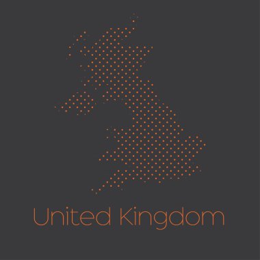 İngiltere ülke Haritası