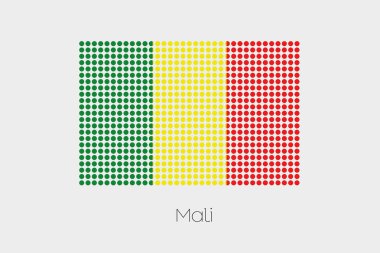 Mali bir bayrak çizimi