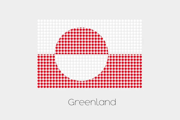 Grönland bir bayrak çizimi