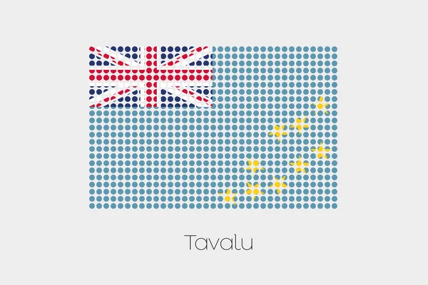 Tavalu bir bayrak çizimi