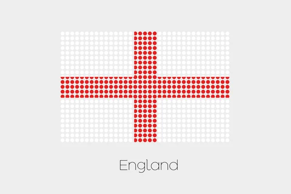 Иллюстрация Флага Англии — стоковый вектор