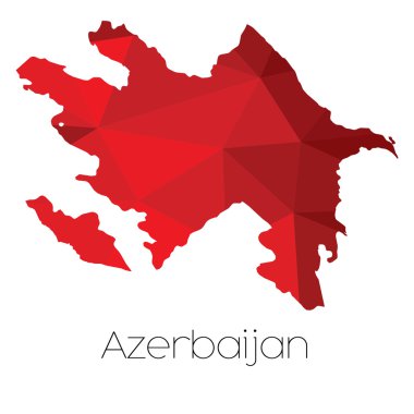 Ülke Azerbaycan Haritası