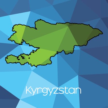Ülke Kırgızistan Haritası