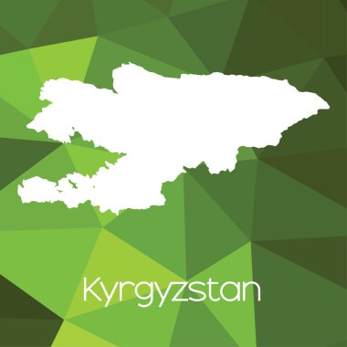 Ülke Kırgızistan Haritası