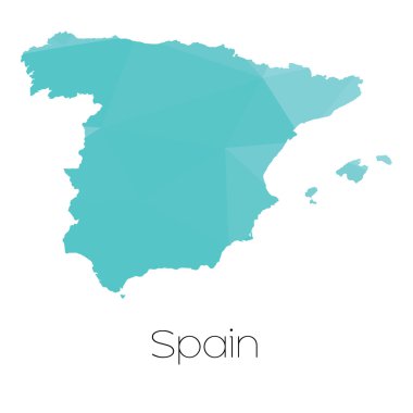 İspanya ülke Haritası