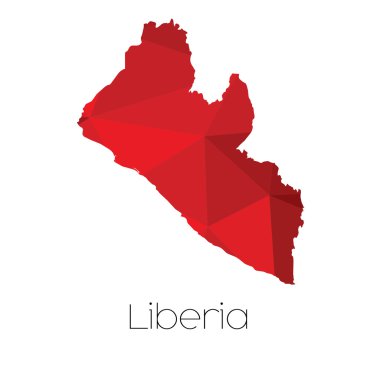 Liberya ülke Haritası