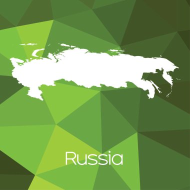 Rusya'nın ülke Haritası