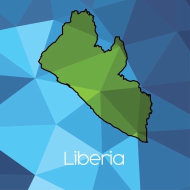 Liberya ülke Haritası