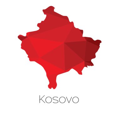 Kosova'nın ülke Haritası