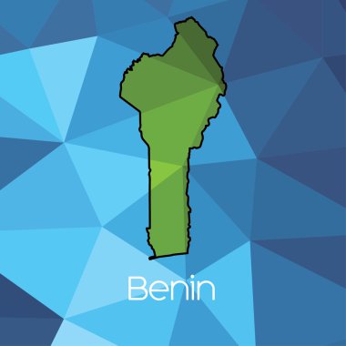 Benin ülke Haritası