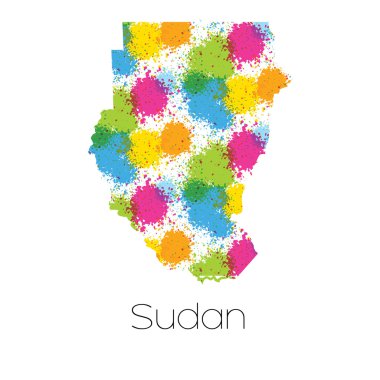 Sudan ülke Haritası