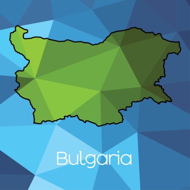 Bulgaristan ülke Haritası