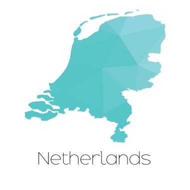 Hollanda ülke Haritası