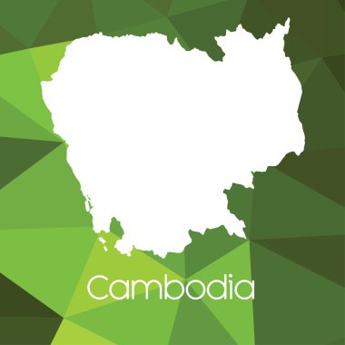 Ülke Kamboçya Haritası