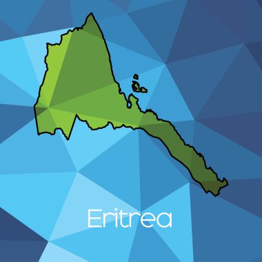 Eritre ülke Haritası