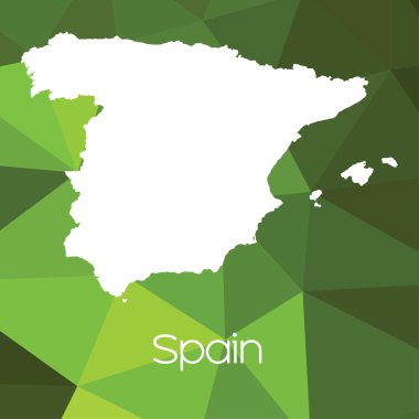 İspanya ülke Haritası