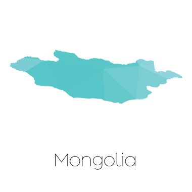 Moğolistan ülke Haritası