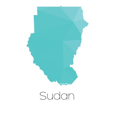 Sudan ülke Haritası