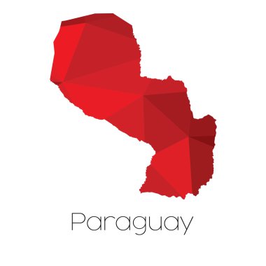 Ülke Paraguay Haritası