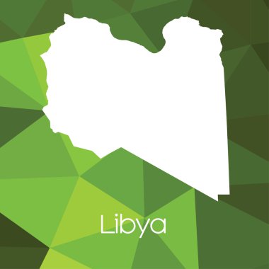 Ülke Libya Haritası