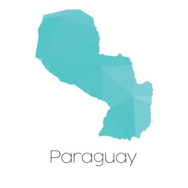 Ülke Paraguay Haritası