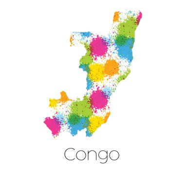 Kongo ülke Haritası