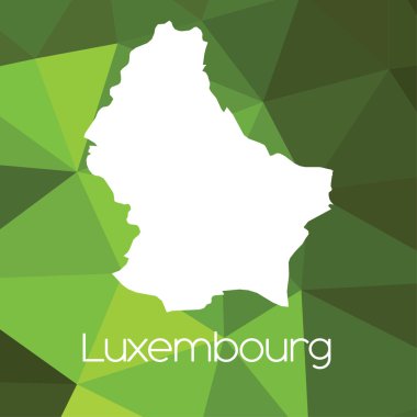 Ülke Lüksemburg Haritası