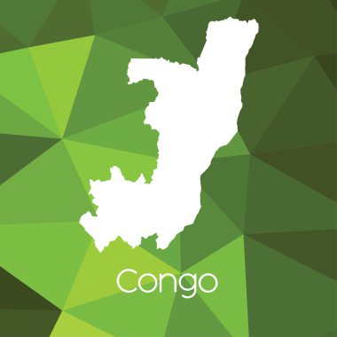 Kongo ülke Haritası