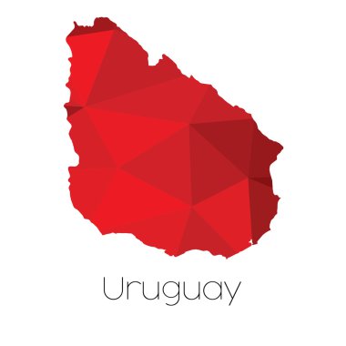 Ülke Uruguay Haritası