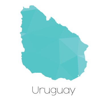 Ülke Uruguay Haritası