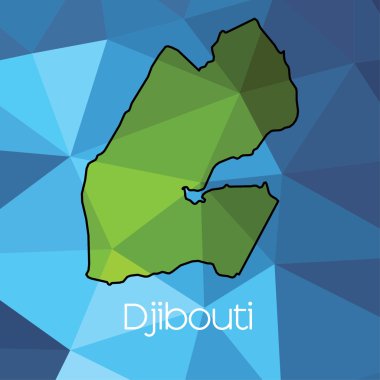 Cibuti ülke Haritası