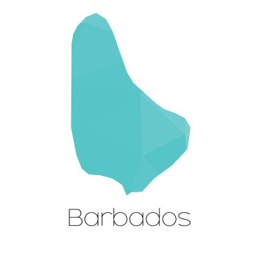 Barbados ülke Haritası