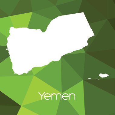 Yemen ülke Haritası