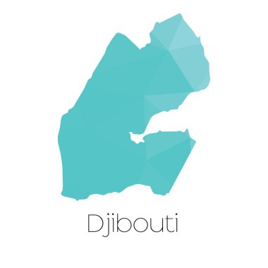 Cibuti ülke Haritası