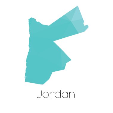 Jordan ülke Haritası