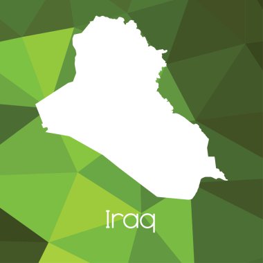 Irak'ın ülke Haritası