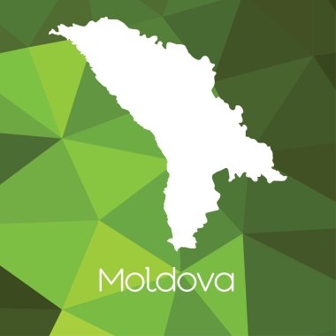 Moldova ülke Haritası